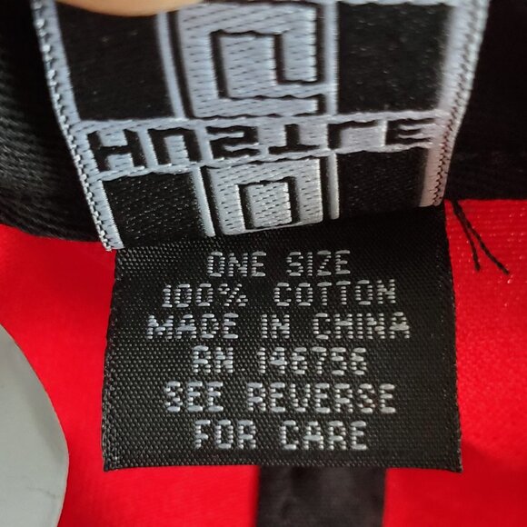 Hustle Red/Black & LIL'OG Cream Snapback Hat Cap SZ (One Size) - Picture 7 of 13